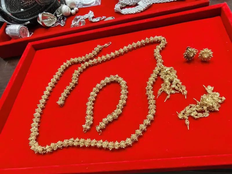 ทองรูปพรรณลายโบราณ สร้อยทองเก่า