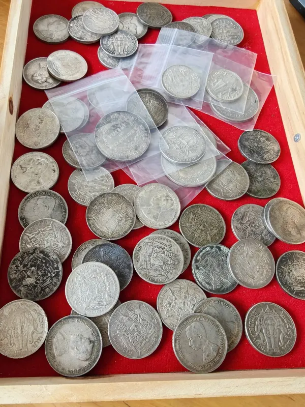 เหรียญเงินเหมาถุง เหมากอง รูปที่ 3